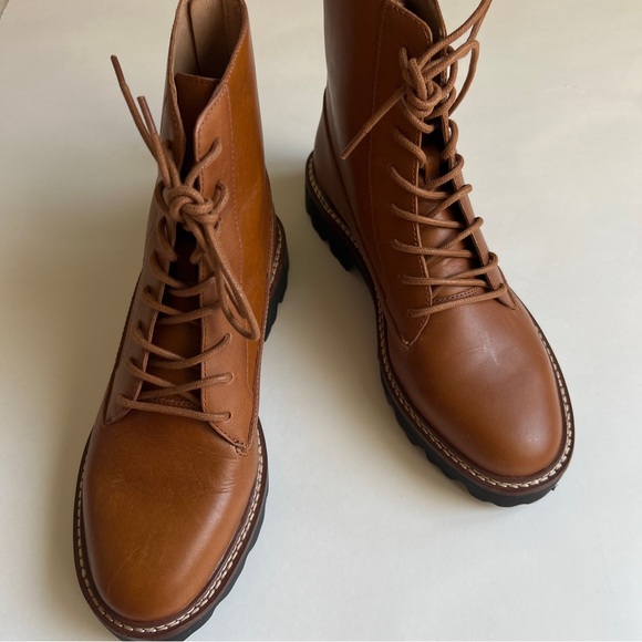 Madewell The Citywalk Lugsole Lace-Up Boot in Leather - Picture 9 of 9